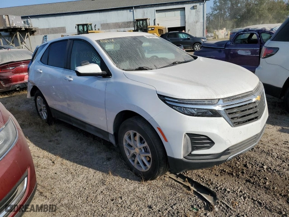 2024 Chevrolet Equinox LT with VIN 3GNAXTEG5RL190313, listed as a Copart auction lot 71371224 with 11,647 mi miles and Non Repairable. Bid and sale history available at carsss.com. Image 4.