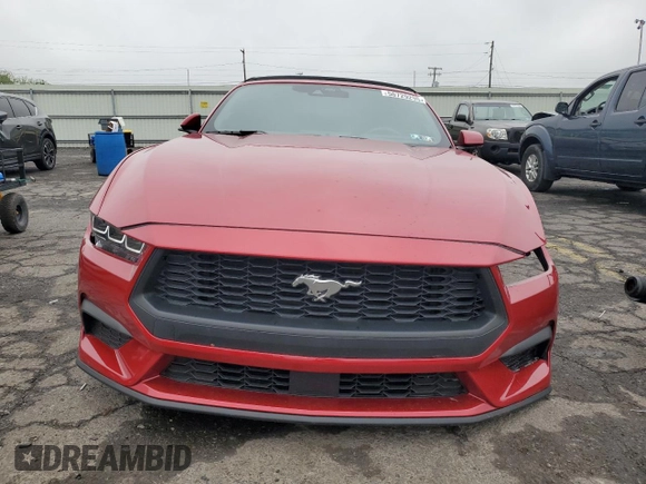2024 Ford Mustang EcoBoost z VIN 1FAGP8UHXR5118099, wystawiony jako Copart lot #56729295 z przebiegiem 21 347 mil mil oraz Szkoda całkowita • Salvage title. Historia ofert i sprzedaży dostępna na DreamBid. Obrazek 5.