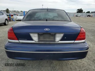 2004 Ford Police Interceptor Base w/3.27 Axle with VIN 2FAFP71W54X185452, listed as a Copart auction lot 57003145 with 159,532 mi miles and Clean title. Bid and sale history available at DreamBid. Image 6.