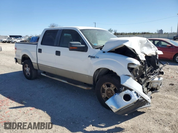 2009 Ford F-150 XL with VIN 1FTRW12889FA59502, listed as a Copart auction lot 50008105 with 89,094 mi miles and Salvage Title. Bid and sale history available at carsss.com. Image 4.