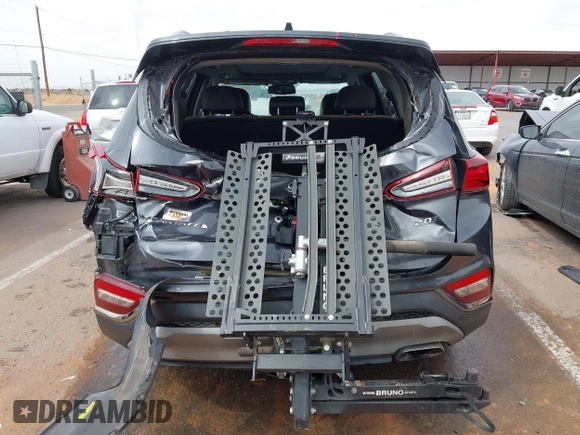 2020 Hyundai Santa Fe Limited with VIN 5NMS53AA8LH213608, listed as a IAAI auction lot 41787079 with 53,634 mi miles and . Bid and sale history available at DreamBid. Image 16.