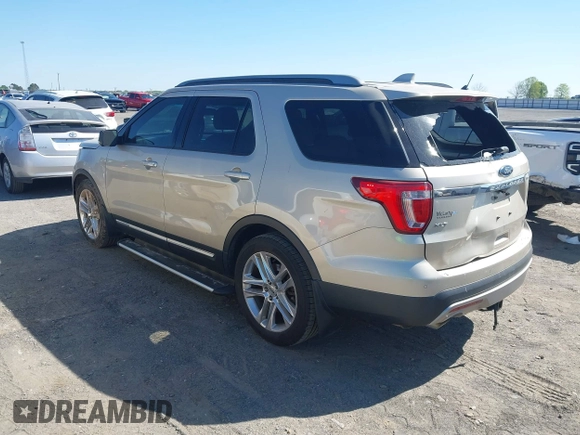 2017 Ford Explorer XLT with VIN 1FM5K7D81HGA99046, listed as a IAAI auction lot 41988865 with 163,339 mi miles and . Bid and sale history available at DreamBid. Image 3.