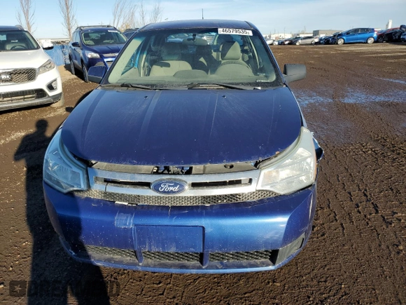 2009 Ford Focus S with VIN 1FAHP34N09W204139, listed as a Copart auction lot 46579535 with 160,581 mi miles and Salvage Title. Bid and sale history available at carsss.com. Image 5.