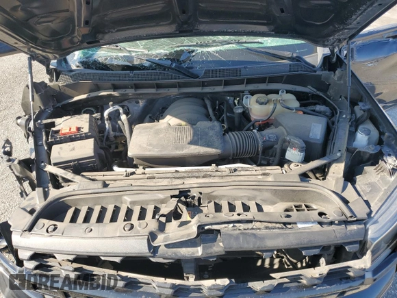 2021 Chevrolet Silverado 1500 Custom with VIN 1GCRWBEH2MZ192006, listed as a Copart auction lot 45451075 with Not Provided miles and Salvage Title. Bid and sale history available at DreamBid. Image 12.