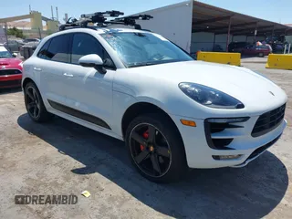 2018 Porsche Macan GTS with VIN WP1AG2A5XJLB63453, listed as a IAAI auction lot 42583686 with 65,412 mi miles and . Bid and sale history available at DreamBid. Image 1.