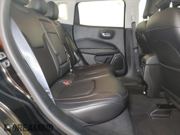 2017 Jeep Compass Latitude with VIN 3C4NJDBB9HT672288, listed as a Copart auction lot 42561244 with 48,865 mi miles and Clean Title. Bid and sale history available at carsss.com. Image 10.