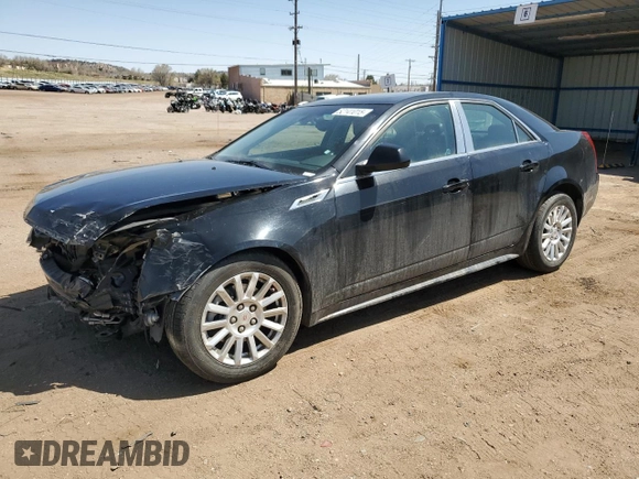 2013 Cadillac CTS Luxury with VIN 1G6DG5E51D0170567, listed as a Copart auction lot 52141015 with 87,078 mi miles and Salvage title. Bid and sale history available at DreamBid. Image 1.