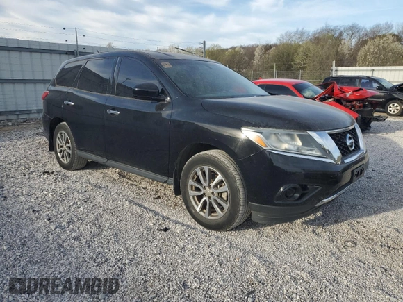 2014 Nissan Pathfinder S with VIN 5N1AR2MN7EC699463, listed as a Copart auction lot 49678055 with 120,662 mi miles and Clean Title. Bid and sale history available at carsss.com. Image 4.