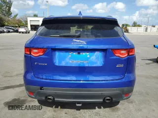 2018 Jaguar F-Pace 25t Premium with VIN SADCJ2FX1JA258666, listed as a Copart auction lot 54525345 with 121,340 mi miles and Clean Title. Bid and sale history available at DreamBid. Image 6.