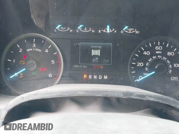 2018 Ford F-150 XL with VIN 1FTEW1E11JFD71517, listed as a IAAI auction lot 41921824 with 26,141 mi miles. Bid and sale history available at carsss.com. Image 7.