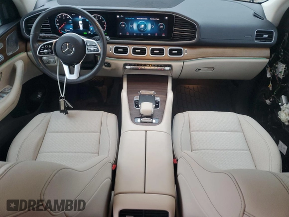2020 Mercedes-Benz GLS 450 z VIN 4JGFF5KE9LA214476, wystawiony jako Copart lot #55963325 z przebiegiem 63 739 mil mil oraz Szkoda całkowita • Salvage title. Historia ofert i sprzedaży dostępna na DreamBid. Obrazek 8.