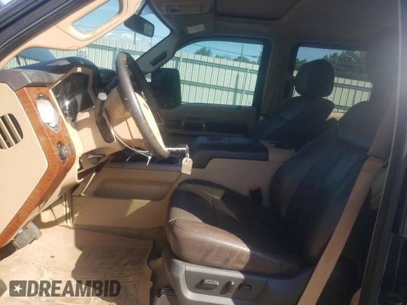 2015 Ford F-250 Lariat with VIN 1FT7W2BT6FED38675, listed as a Copart auction lot 62447735 with 119,441 mi miles and Salvage title. Bid and sale history available at DreamBid. Image 7.