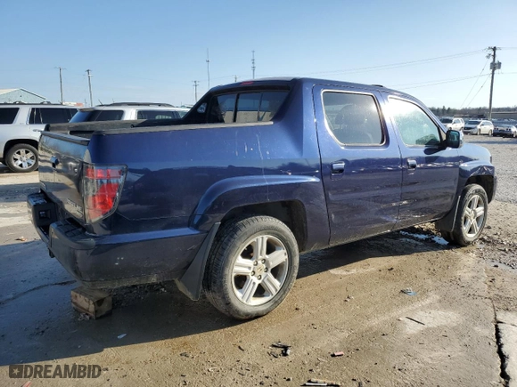 2014 Honda Ridgeline RTL with VIN 5FPYK1F57EB013012, listed as a Copart auction lot 85995204 with 152,999 mi miles and Non Repairable. Bid and sale history available at carsss.com. Image 3.