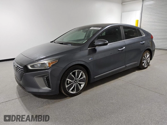 2019 Hyundai Ioniq Limited with VIN KMHC85LCXKU110859, listed as a Copart auction lot 85688534 with 73,120 mi miles and Clean title. Bid and sale history available at DreamBid. Image 1.