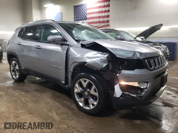 2021 Jeep Compass Limited with VIN 3C4NJDCB9MT520228, listed as a Copart auction lot 46614775 with 86,058 mi miles and Clean Title. Bid and sale history available at carsss.com. Image 4.