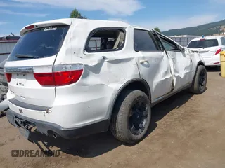 2011 Dodge Durango Express with VIN 1D4RE2GG3BC628341, listed as a IAAI auction lot 40093551 with 207,469 mi miles. Bid and sale history available at carsss.com. Image 4.