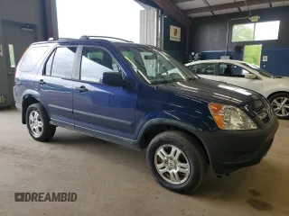 2002 Honda CR-V EX with VIN JHLRD78812C060968, listed as a Copart auction lot 57203365 with 170,202 mi miles and Salvage title. Bid and sale history available at DreamBid. Image 4.