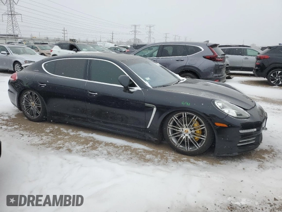 2015 Porsche Panamera 4S Executive with VIN WP0BB2A75FL060132, listed as a Copart auction lot 87907655 with 94,820 mi miles and Salvage Title. Bid and sale history available at DreamBid. Image 4.