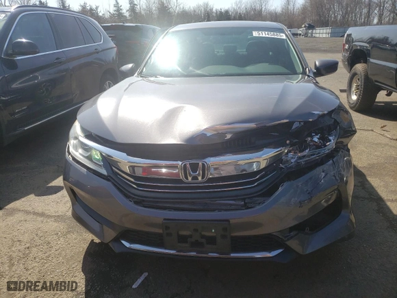 2016 Honda Accord Sedan LX with VIN 1HGCR2F32GA011409, listed as a Copart auction lot 51145885 with 123,100 mi miles and Salvage Title. Bid and sale history available at carsss.com. Image 5.