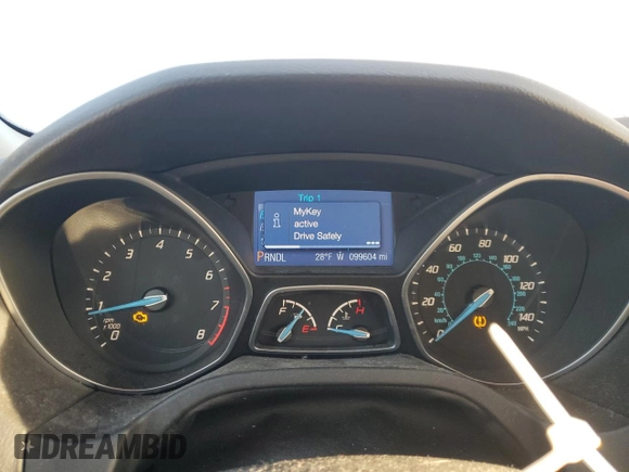 2013 Ford Focus SE with VIN 1FADP3F29DL340104, listed as a Copart auction lot 50314255 with 99,604 mi miles and Salvage Title. Bid and sale history available at carsss.com. Image 9.