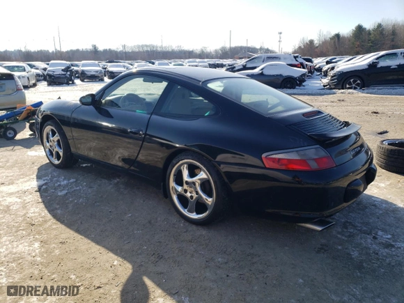 2002 Porsche 911 Carrera with VIN WP0AA29902S621258, listed as a Copart auction lot 42205115 with 145,446 mi miles and Clean Title. Bid and sale history available at carsss.com. Image 2.