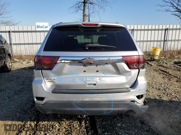 2011 Jeep Grand Cherokee 70th Anniversary with VIN 1J4RR4GG0BC519102, listed as a Copart auction lot 49968805 with 123,103 mi miles and Salvage Title. Bid and sale history available at carsss.com. Image 6.