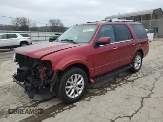 2016 Ford Expedition Limited with VIN 1FMJU2AT6GEF39017, listed as a Copart auction lot 85865614 with 190,359 mi miles and Salvage title. Bid and sale history available at DreamBid. Image 1.
