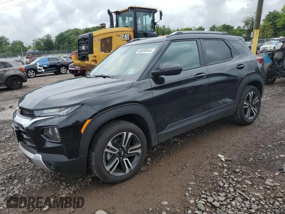 2023 Chevrolet TrailBlazer LT with VIN KL79MRSL9PB189525, listed as a Copart auction lot 66395544 with 17,807 mi miles and Salvage Title. Bid and sale history available at DreamBid. Image 1.