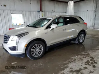 2017 Cadillac XT5 Luxury AWD with VIN 1GYKNDRS8HZ112665, listed as a Copart auction lot 62836485 with 144,465 mi miles and Salvage title. Bid and sale history available at DreamBid. Image 1.