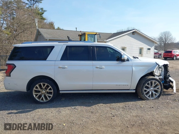 2019 Ford Expedition Max Platinum with VIN 1FMJK1MTXKEA16488, listed as a IAAI auction lot 41795368 with 127,246 mi miles and . Bid and sale history available at DreamBid. Image 14.