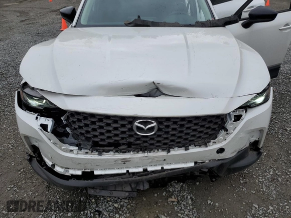 2024 Mazda CX-50 S Select with VIN 7MMVABAM5RN204566, listed as a Copart auction lot 57292855 with 5,129 mi miles and Salvage title. Bid and sale history available at DreamBid. Image 12.