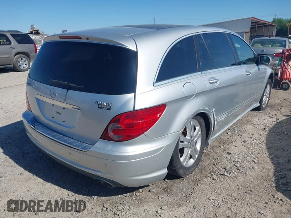 2008 Mercedes-Benz R 3.5L with VIN 4JGCB65E98A071133, listed as a IAAI auction lot 42114647 with 123,389 mi miles and . Bid and sale history available at DreamBid. Image 4.