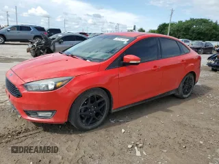 2016 Ford Focus SE with VIN 1FADP3FE0GL202515, listed as a Copart auction lot 58513915 with 128,710 mi miles and Salvage title. Bid and sale history available at DreamBid. Image 1.