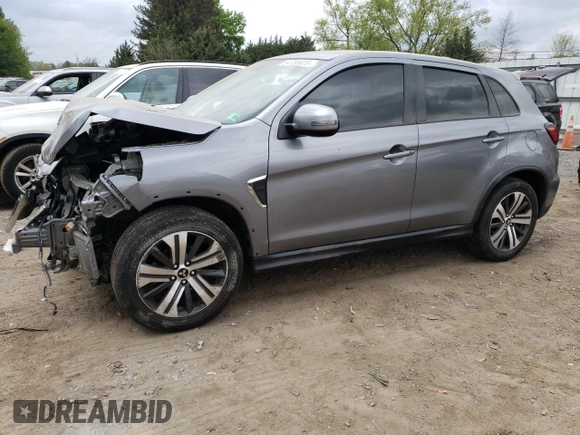 2021 Mitsubishi Outlander ES z VIN JA4ARUAU8MU023828, wystawiony jako Copart lot #54755025 z przebiegiem 91 864 mil mil oraz Szkoda całkowita • Salvage title. Historia ofert i sprzedaży dostępna na DreamBid. Obrazek 1.