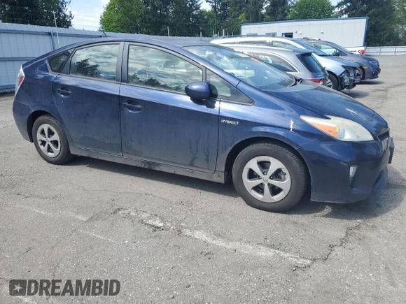 2012 Toyota Prius One with VIN JTDKN3DU7C1613594, listed as a Copart auction lot 55505835 with 200,296 mi miles and Clean Title. Bid and sale history available at DreamBid. Image 4.