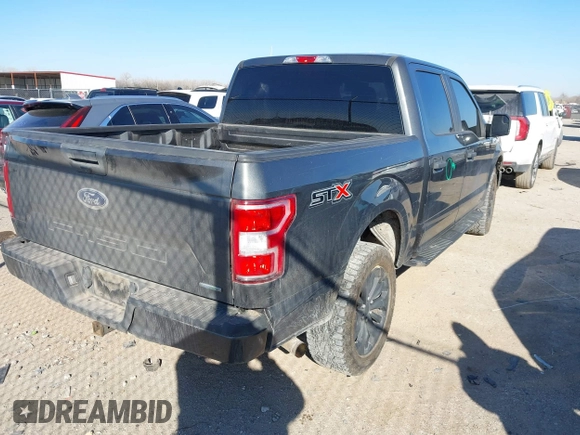 2019 Ford F-150 XL with VIN 1FTEW1CP4KKD69695, listed as a IAAI auction lot 41396598 with 103,855 mi miles and . Bid and sale history available at carsss.com. Image 4.