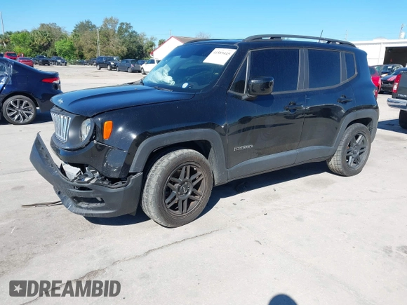 2018 Jeep Renegade Latitude z VIN ZACCJABB0JPH84416, wystawiony jako IAAI lot #41589445 z przebiegiem 101 001 mil mil oraz . Historia ofert i sprzedaży dostępna na DreamBid. Obrazek 2.