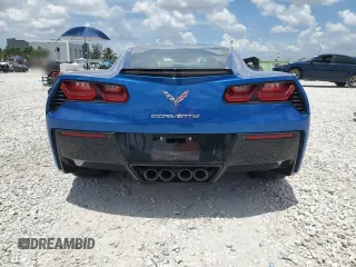 2016 Chevrolet Corvette 1LT with VIN 1G1YB2D79G5118053, listed as a Copart auction lot 64128375 with 14,060 mi miles and Salvage title. Bid and sale history available at DreamBid. Image 6.