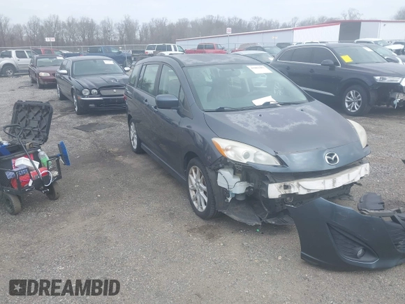 2012 Mazda 5 Touring с VIN JM1CW2CL7C0101862, выставлен на аукционе IAAI как лот 41883483 с пробегом 176 966 миль миль и . История ставок и продаж доступна на DreamBid. Изображение 1.