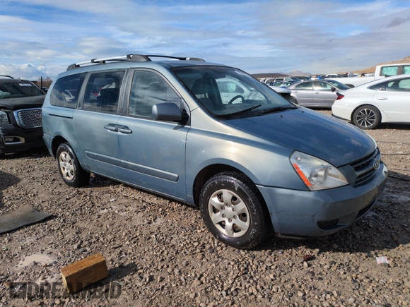 2008 Kia Sedona LX with VIN KNDMB233086206828, listed as a Copart auction lot 44969605 with 200,324 mi miles and Clean Title. Bid and sale history available at carsss.com. Image 4.
