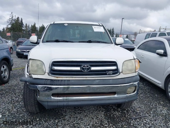 2001 Toyota Tundra Ltd with VIN 5TBBT48181S180372, listed as a IAAI auction lot 41749245 with 233,375 mi miles. Bid and sale history available at carsss.com. Image 12.