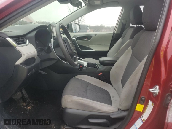 2019 Toyota RAV4 XLE with VIN JTMP1RFV5KD502131, listed as a Copart auction lot 44946185 with 90,674 mi miles and Salvage Title. Bid and sale history available at carsss.com. Image 7.