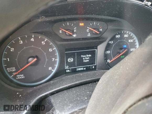 2020 Chevrolet Equinox LS z VIN 2GNAXHEV6L6171261, wystawiony jako Copart lot #49866745 z przebiegiem 218 045 mil mil oraz Szkoda całkowita • Salvage title. Historia ofert i sprzedaży dostępna na DreamBid. Obrazek 9.