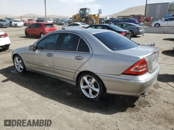 2004 Mercedes-Benz C 230 Kompressor with VIN WDBRF40J94A600164, listed as a Copart auction lot 49136345 with Not Provided miles and Salvage Title. Bid and sale history available at DreamBid. Image 2.