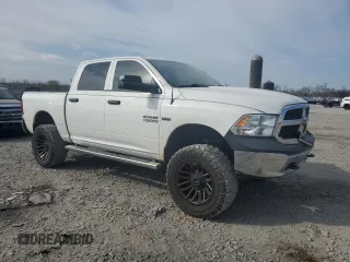 2018 Ram 1500 Express with VIN 1C6RR7KT4JS138957, listed as a Copart auction lot 47452195 with 102,734 mi miles and Salvage title. Bid and sale history available at DreamBid. Image 4.