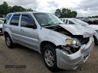 2005 Ford Escape Limited with VIN 1FMCU94165KA11181, listed as a Copart auction lot 62880725 with 180,152 mi miles and Salvage title. Bid and sale history available at DreamBid. Image 4.