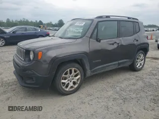 2018 Jeep Renegade Latitude z VIN ZACCJABB3JPJ55083, wystawiony jako Copart lot #53360935 z przebiegiem 122 712 mil mil oraz Tytuł czysty. Historia ofert i sprzedaży dostępna na DreamBid. Obrazek 1.