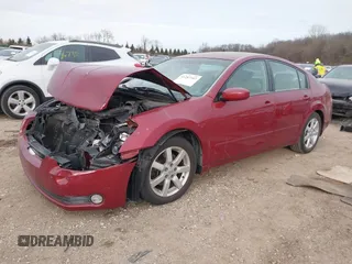 2005 Nissan Maxima 3.5 SL with VIN 1N4BA41E75C808199, listed as a IAAI auction lot 41287107 with 845,005 mi miles. Bid and sale history available at carsss.com. Image 17.