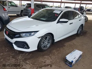 2018 Honda Civic Sedan EX-L with VIN JHMFC1F72JX011410, listed as a IAAI auction lot 41936438 with 76,543 mi miles. Bid and sale history available at carsss.com. Image 2.