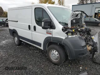 2021 Ram ProMaster Cargo with VIN 3C6LRVNG4ME529641, listed as a Copart auction lot 82059754 with 20,297 mi miles and Salvage Title. Bid and sale history available at DreamBid. Image 4.